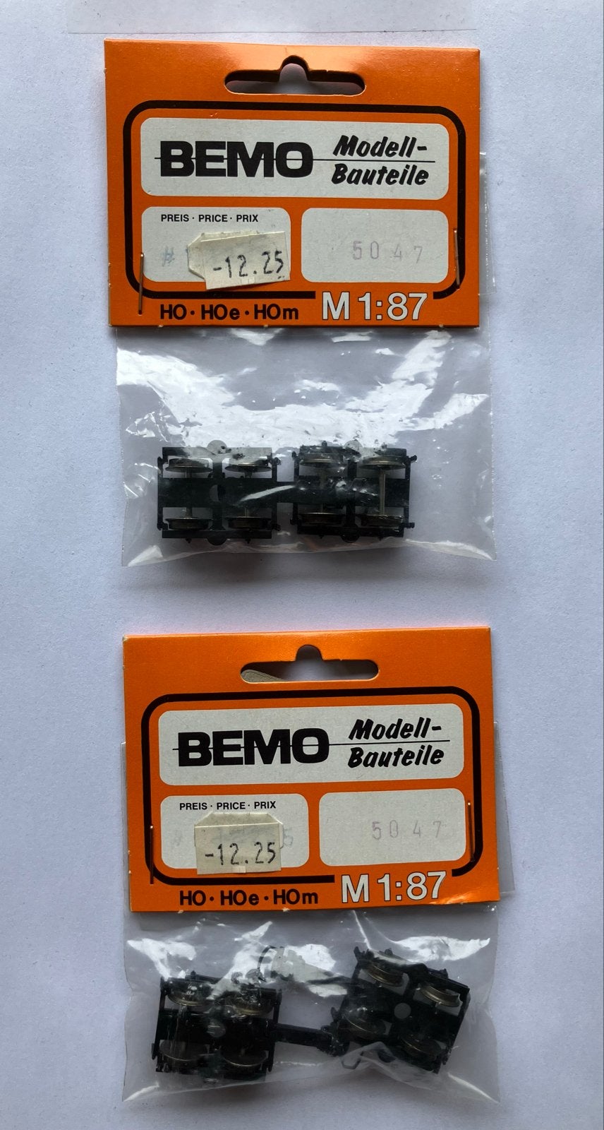 BEMO Modell-Bauteile TT-spoor - 2 sets, Hobby en Vrije tijd, Modeltreinen | H0, Overige merken, Gelijkstroom of Wisselstroom, Overige typen