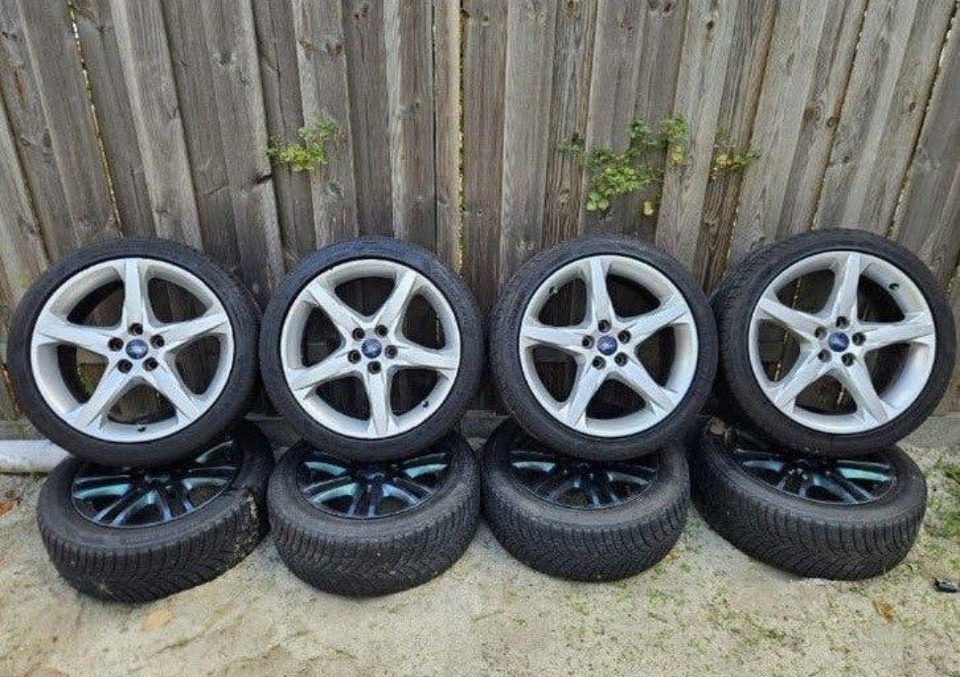 Ford Focus MK3 Sportvelgen 18inch met zomerbanden, Ophalen, Ford