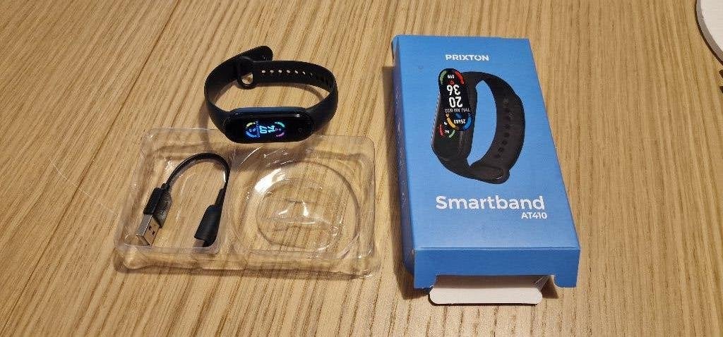 Stappenteller en meer: Prixton Smartband AT410, Zwart, Ophalen of Verzenden, Stappen, Gebruikt