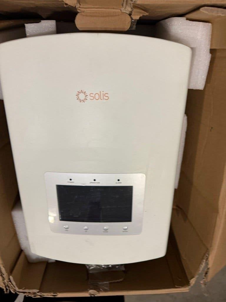 solis hybrid inverter model s5-eh1p3k-l, Gebruikt, Info@opruimdeals.nl, Ophalen of Verzenden, Nijverheidscentrum 44