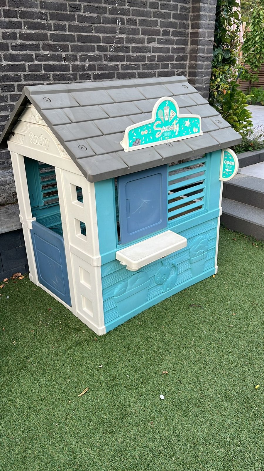 Speelhuisje/glijbaan - voor een kleine prijs!, Kinderen en Baby's, Ophalen, Gebruikt, Kunststof