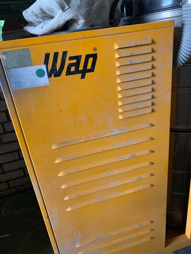 Wap Industriële Stofzuiger - Krachtige Afzuiging, Ophalen