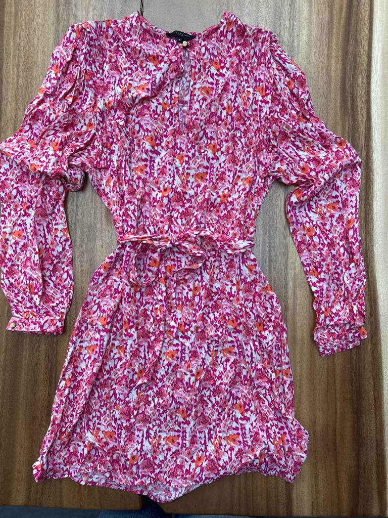 My Jewellery Limited roze bloemenjurk maat S, Ophalen of Verzenden, Zo goed als nieuw, Roze, Maat 36 (S)