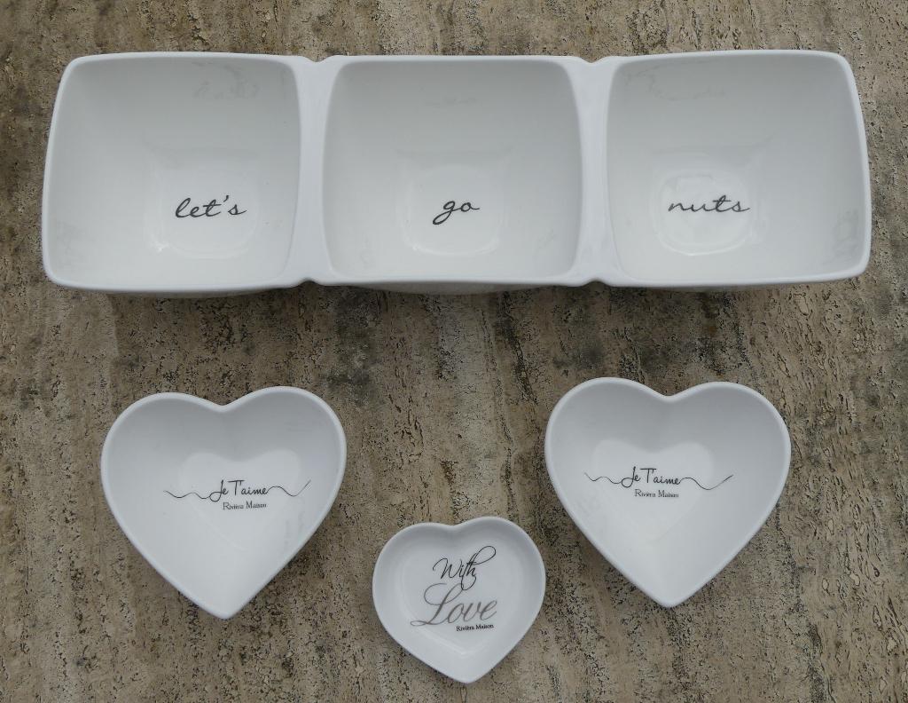RM Riviera Maison Tasty Bites Delicious Snack Plates Go Nuts, Nieuw, Ophalen of Verzenden, Bord(en), Wedgwood