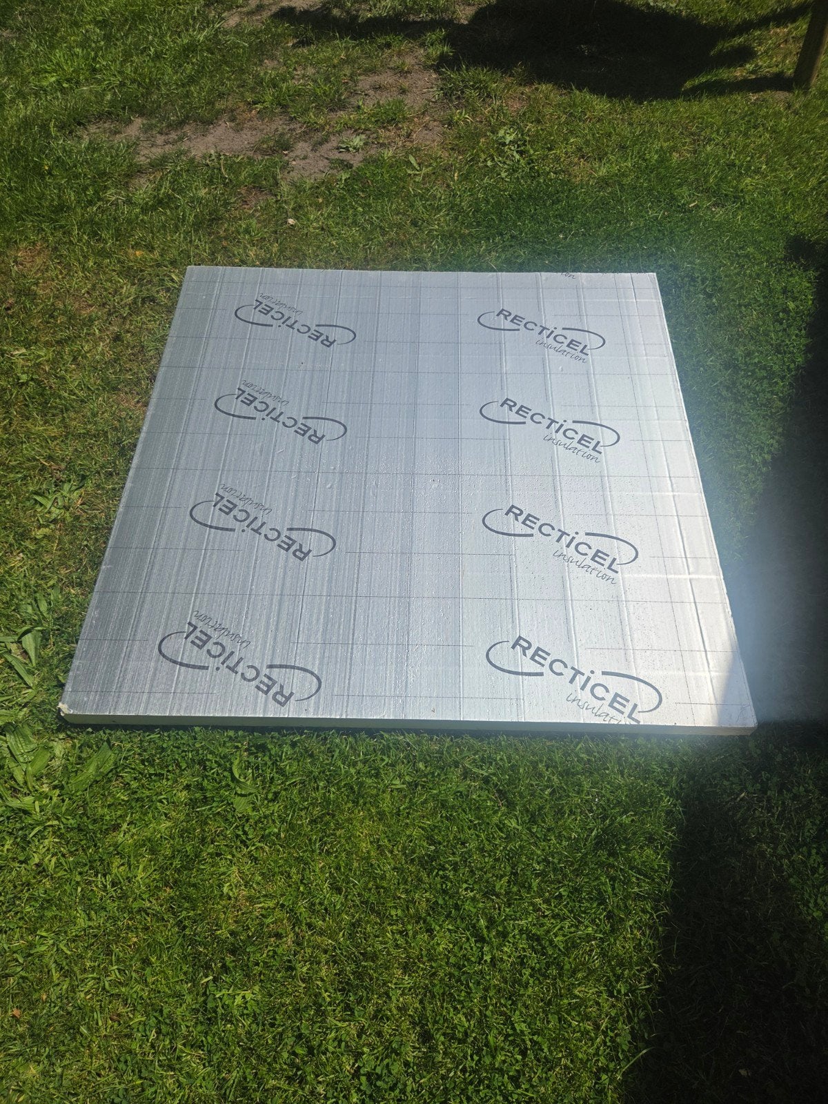 Recticel afschot isolatieplaat, 4 tot 8 cm, Nieuw, Hardschuim (Pir), Minder dan 5 m²