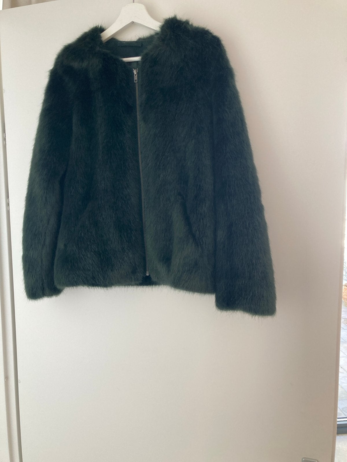 Twist & Tango groen faux fur jasje maat M, Ophalen of Verzenden, Zo goed als nieuw, Maat 38/40 (M), Groen