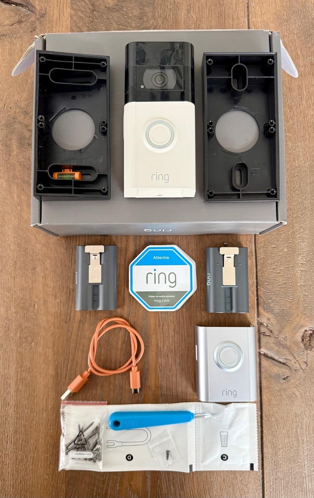 Ring deurbel 3, Ophalen, Bewegingsdetectiesensor, Zo goed als nieuw, Draadloos