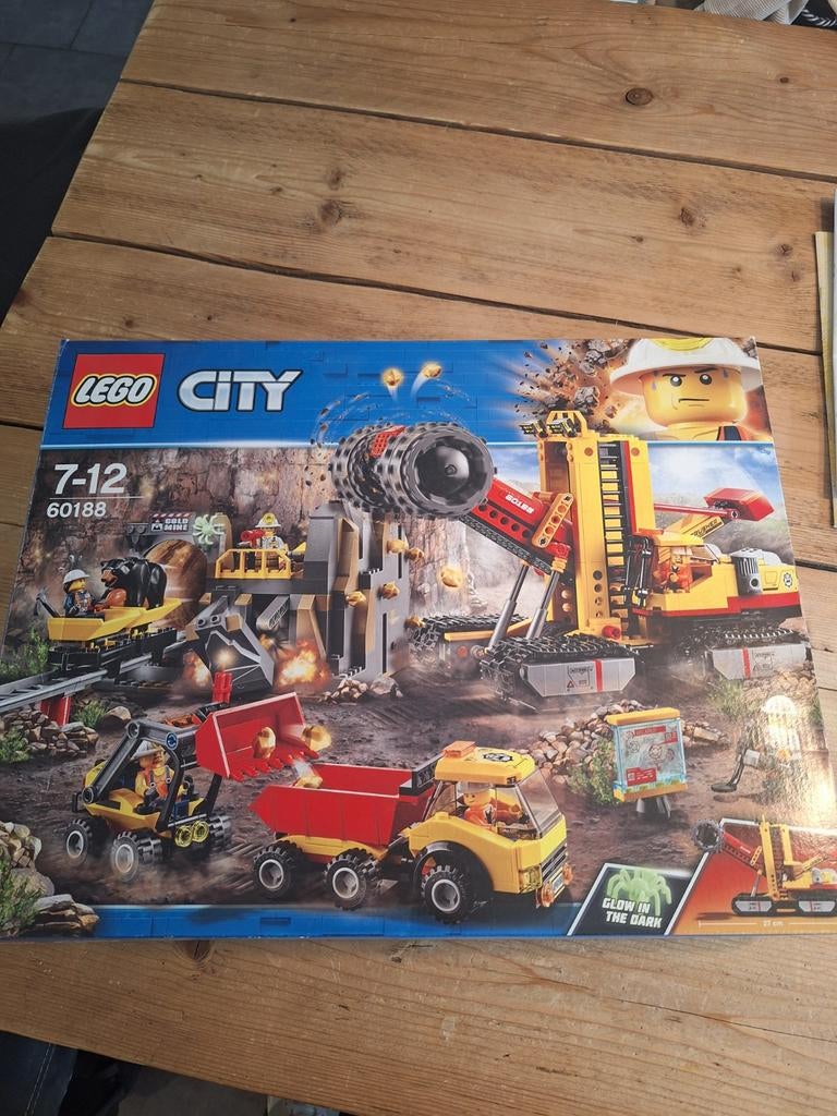 LEGO City 60188 Mijnbouw Experts Set, Kinderen en Baby's, Speelgoed | Duplo en Lego, Lego, Ophalen of Verzenden, Inclusief minifiguren