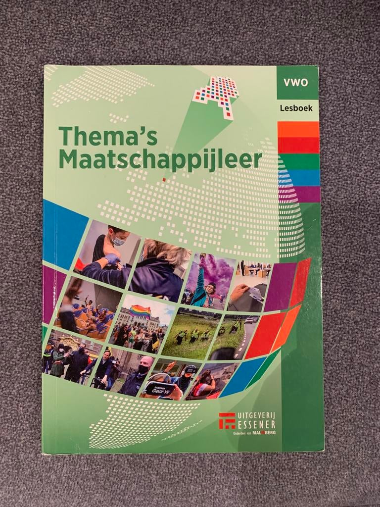 maatschappijleer leerboek, Ophalen of Verzenden, Zo goed als nieuw, Overige niveaus