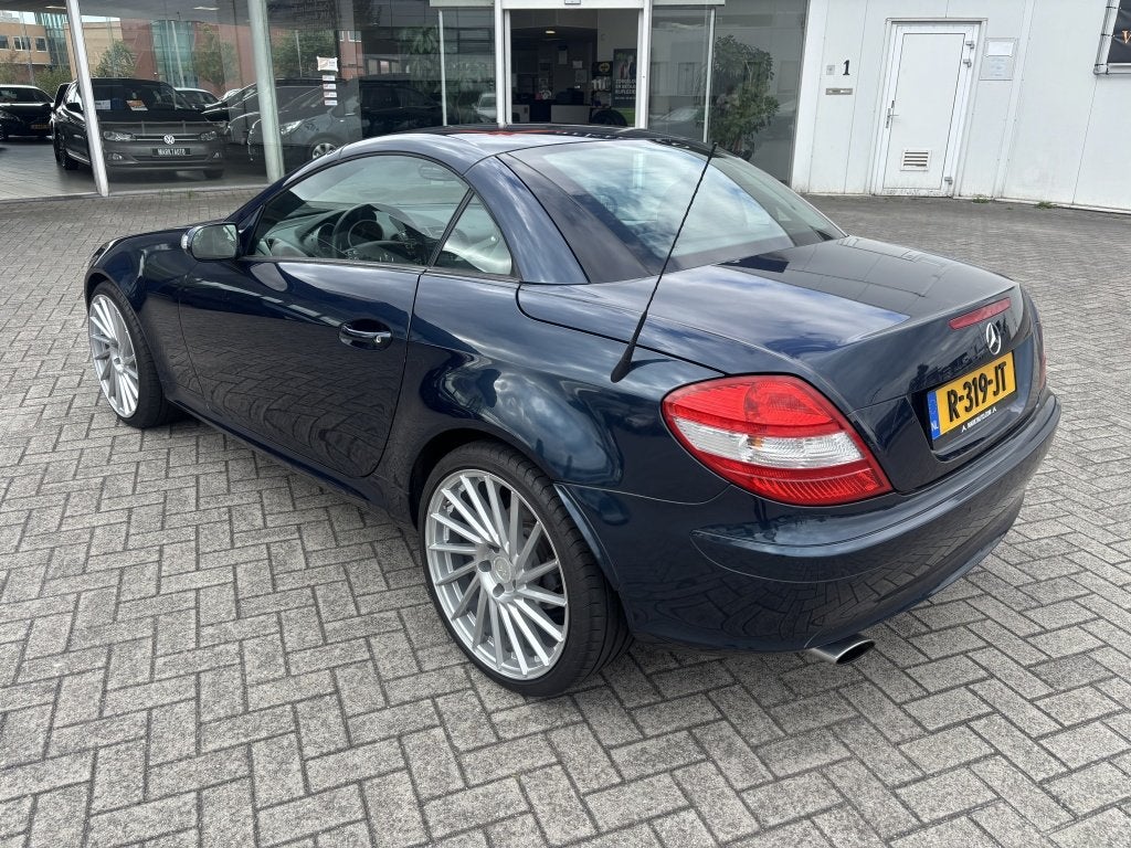 Mercedes-Benz SLK 200 K. Cruise Leder Stoelverwarming Parkee, Auto's, Automaat, Gebruikt, 4 cilinders, Cabriolet