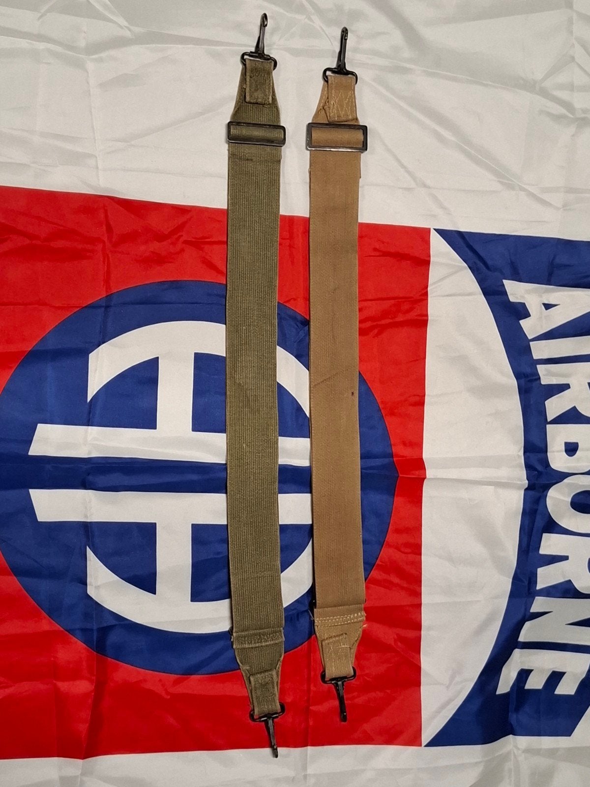 2 musette bag straps, Ophalen of Verzenden, Landmacht, Amerika, Overige typen
