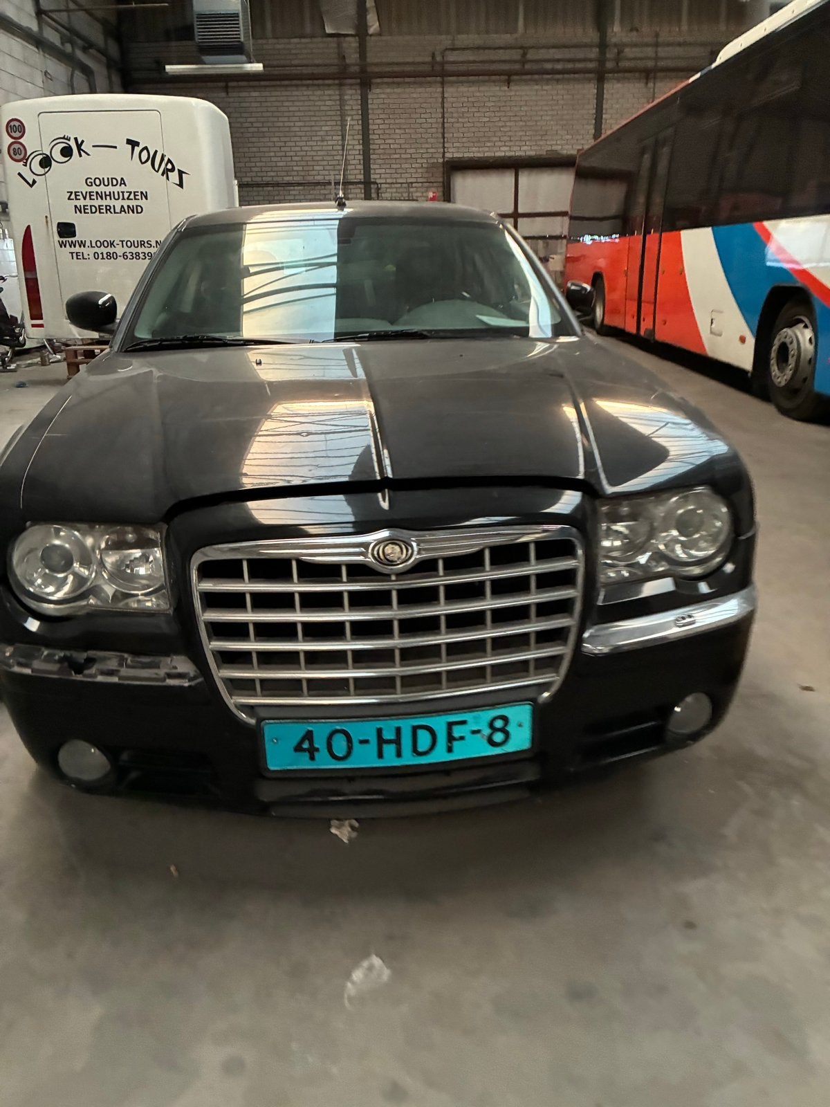 Chrysler 300C 3.0 CRD V6 AUT 2008 Zwart, Auto's, Automaat, Origineel Nederlands, Diesel, Particulier