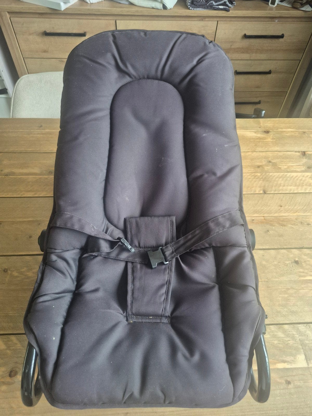 Wipstoel zonder speelboog, Kinderen en Baby's, Gebruikt, Wipstoel, Met gordel(s) of riempje(s), Ophalen