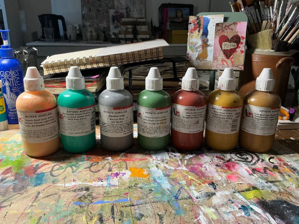 Ara artist acryl verf, Ophalen of Verzenden, Zo goed als nieuw, Acrylverf