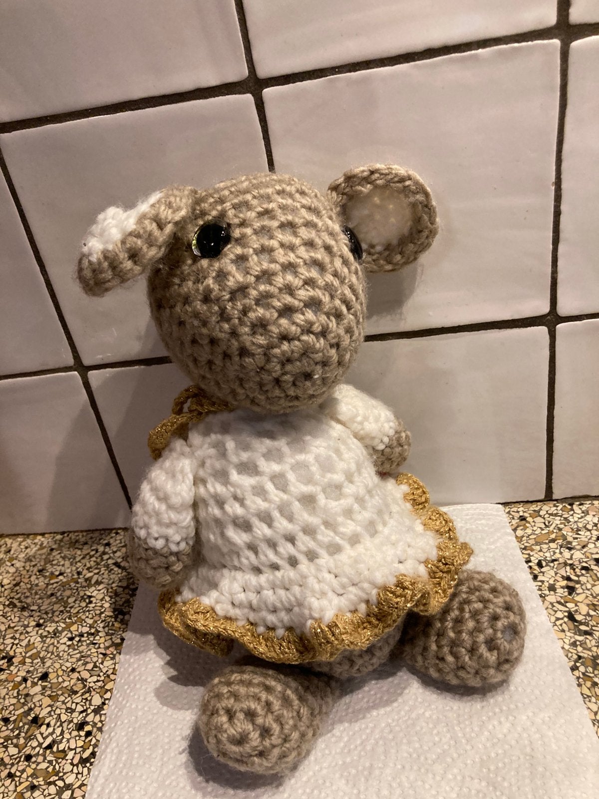 Gehaakte knuffel, Ophalen of Verzenden, Zo goed als nieuw, Overige typen