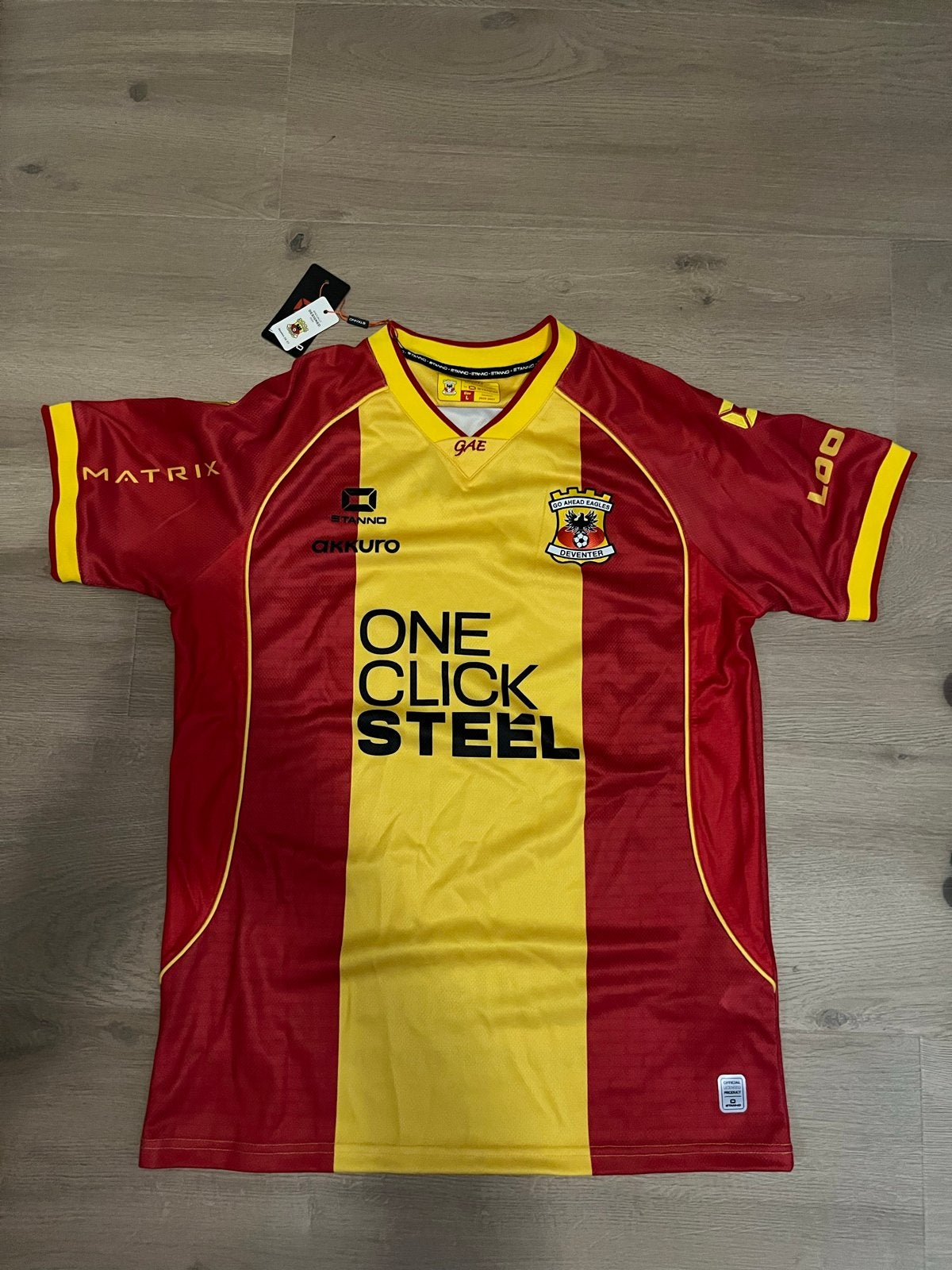 GAE shirt maat L seizoen 26/27, Maat 52/54 (L), Meerkleurig, Nieuw, Ophalen of Verzenden