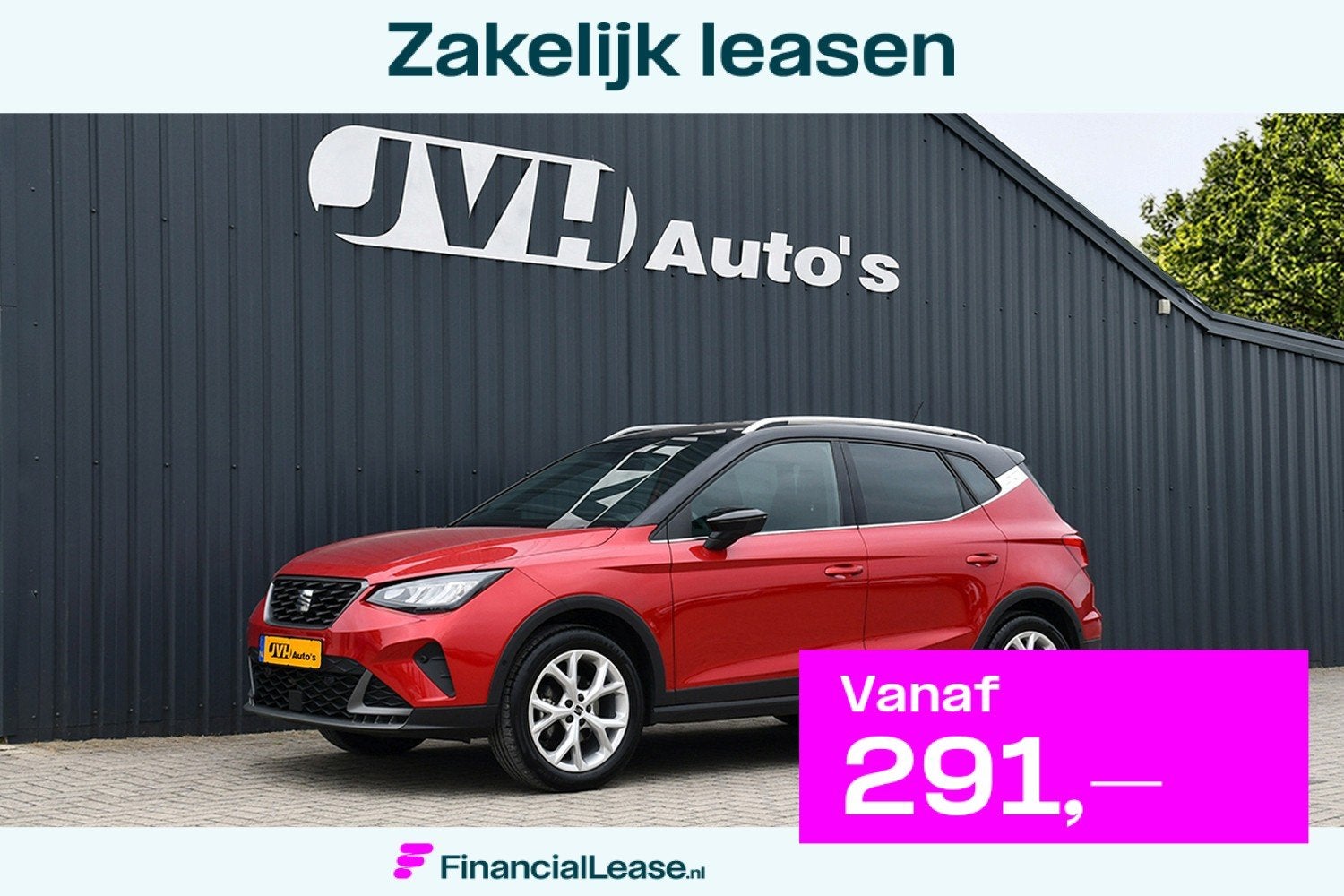 SEAT Arona 1.0 TSi AUT/DSG FR Tech Sport 11-2023 | BTW | Vir, Gebruikt, Met garantie (alle), 116 pk, Bedrijf