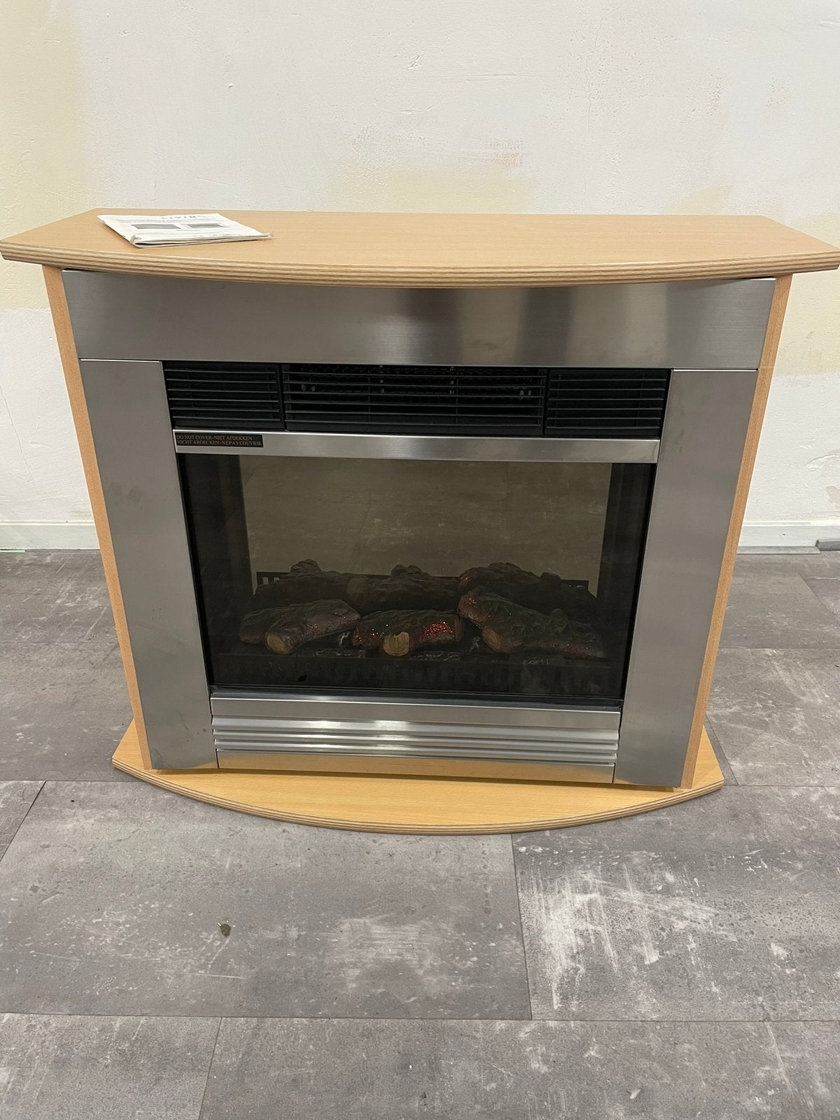 Sisrhaard electric, Ophalen, Zo goed als nieuw, Vrijstaande haard, Elektrische haard