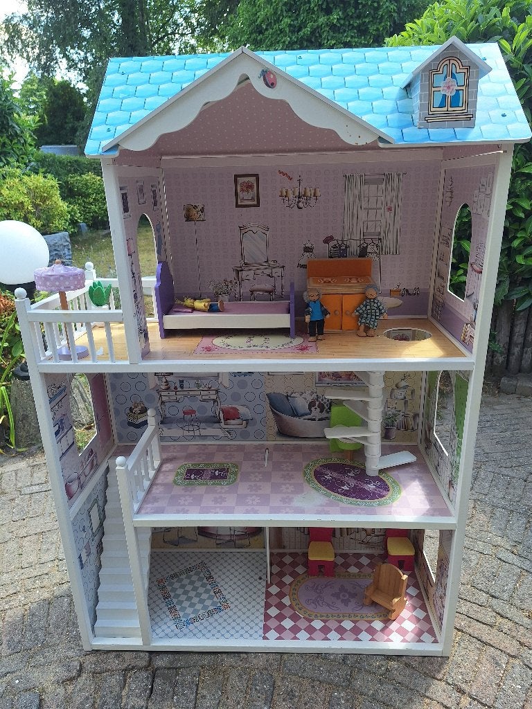 Poppenhuis, Kinderen en Baby's, Speelgoed | Poppenhuizen, Ophalen, Gebruikt, Poppenhuis