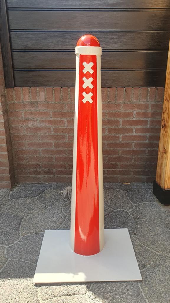 Amsterdammertje, Tuin en Terras, Ophalen, Zo goed als nieuw, Minder dan 180 cm, Palen