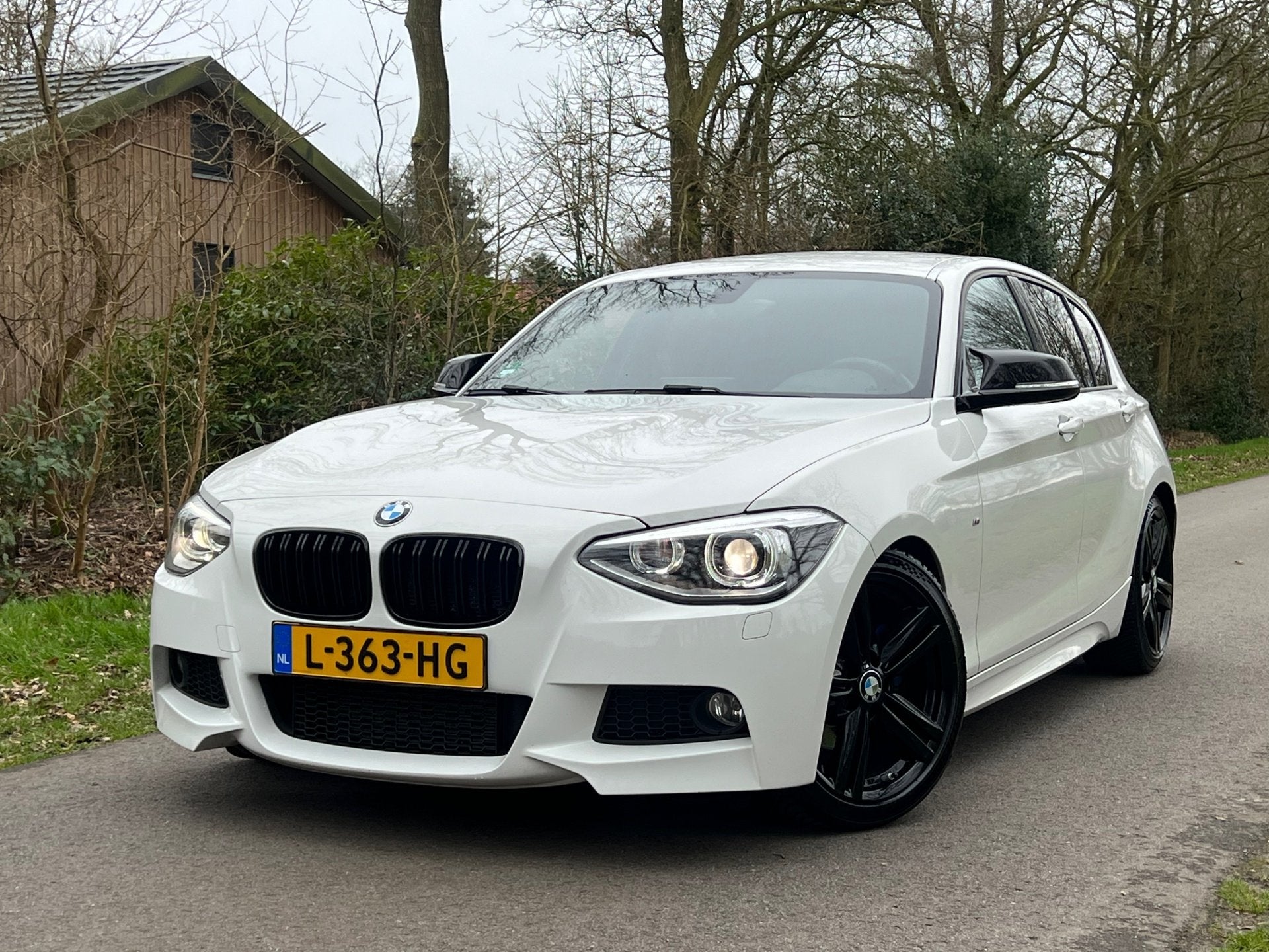BMW 1-serie 118i M Sport Edition High Executive | M-PAKKET +, Auto's, BMW, 1-Serie, Achterwielaandrijving, 4 cilinders, Wit