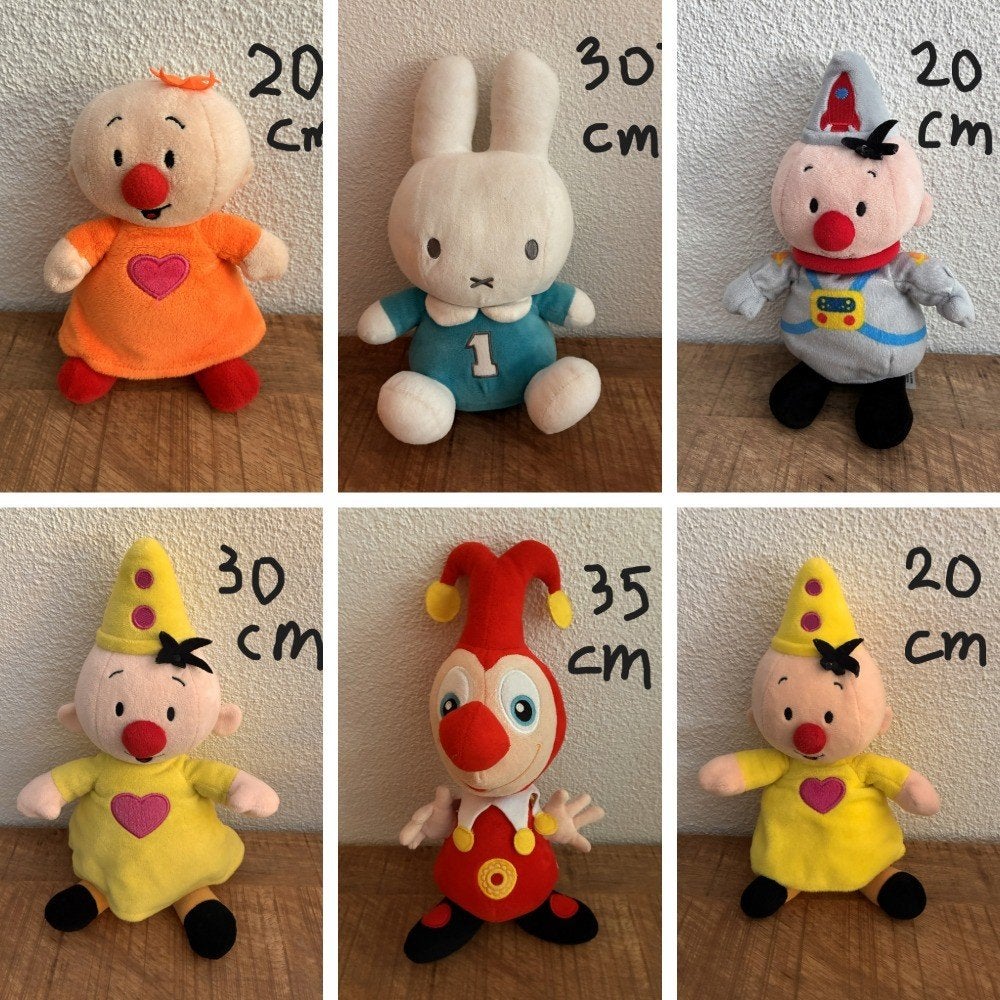 Knuffels Bumba, Nijntje, Efteling Jokie. ZGAN. Zie foto's., Kinderen en Baby's, Speelgoed | Babyspeelgoed, Ophalen of Verzenden