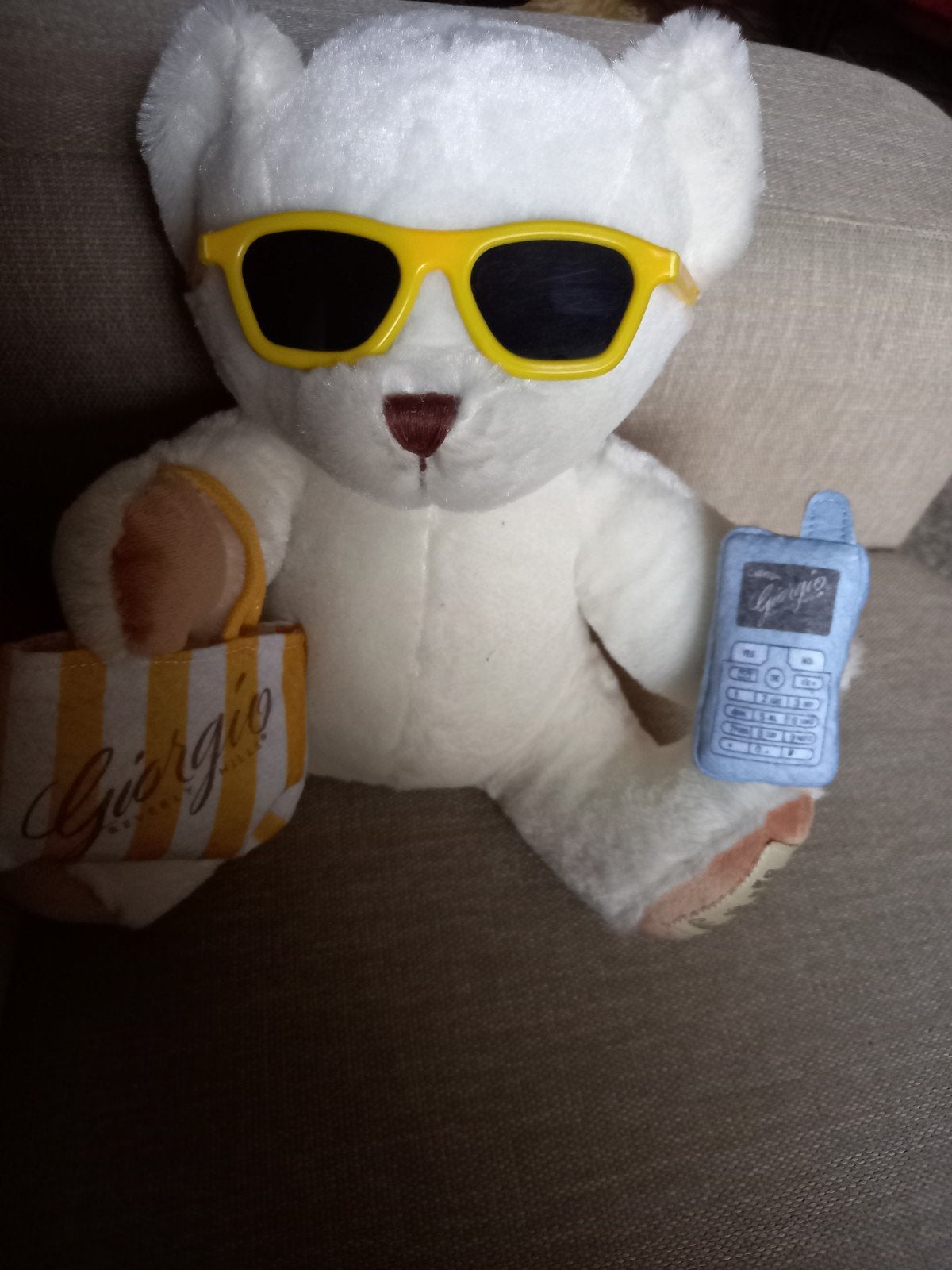 Georgio beverly hills knuffel. 2011 collectors bear, Ophalen of Verzenden, Zo goed als nieuw, Overige typen