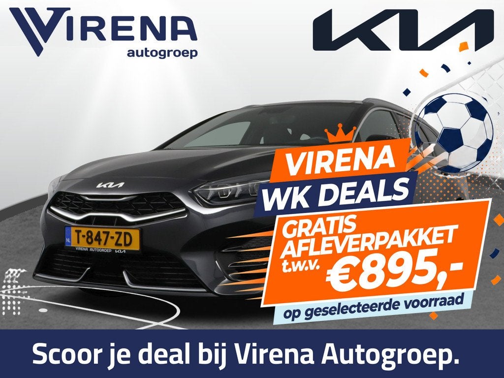 Kia Ceed Sportswagon 1.5 T-GDi GT-Line - Automaat - Camera -, Auto's, Kia, Gebruikt, 4 cilinders, Met garantie (alle), 160 pk
