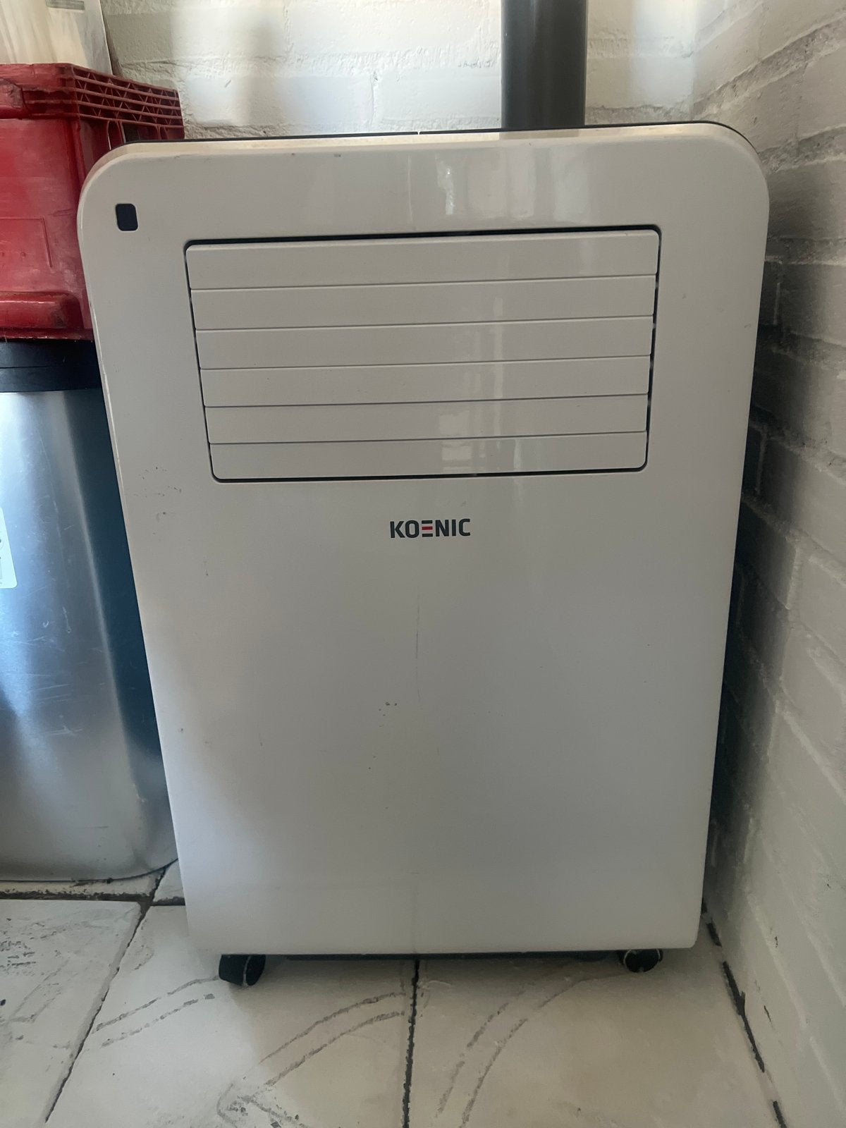 Koenic Mobiele Airco - Perfect voor de zomer!, Witgoed en Apparatuur, Airco's, Ophalen, Gebruikt, Minder dan 60 m³, 3 snelheden of meer