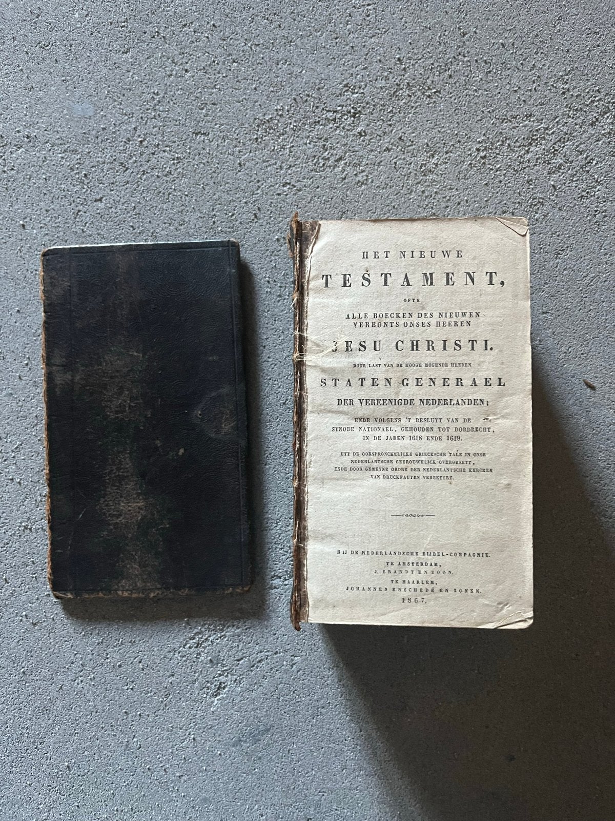 Nieuw Testament - Antiek Boek, Ophalen of Verzenden