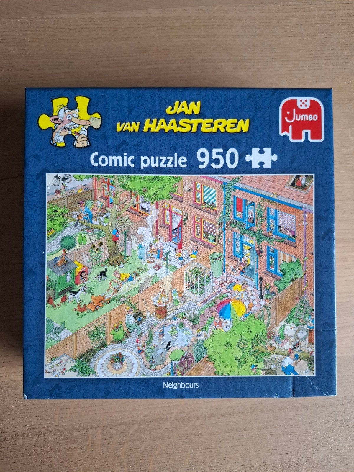 Jan van Haasteren Comic Puzzel 950 Stukjes - Neighbours, Ophalen of Verzenden, 500 t/m 1500 stukjes, Zo goed als nieuw, Legpuzzel