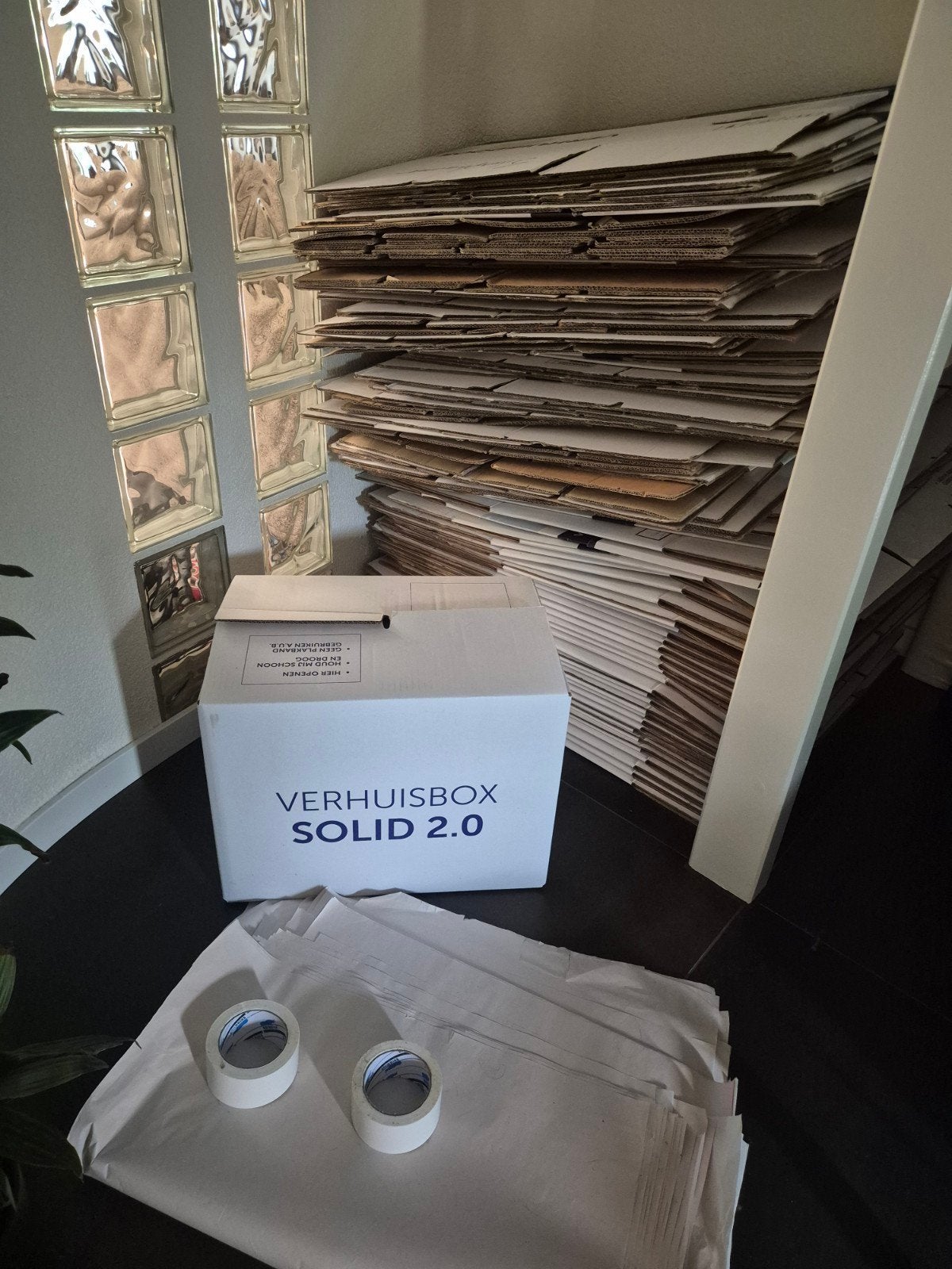 Circo 100 verhuisdozen, tape & verpakkingsmateriaal, Ophalen, Doos, 50 tot 75 cm, Minder dan 40 cm