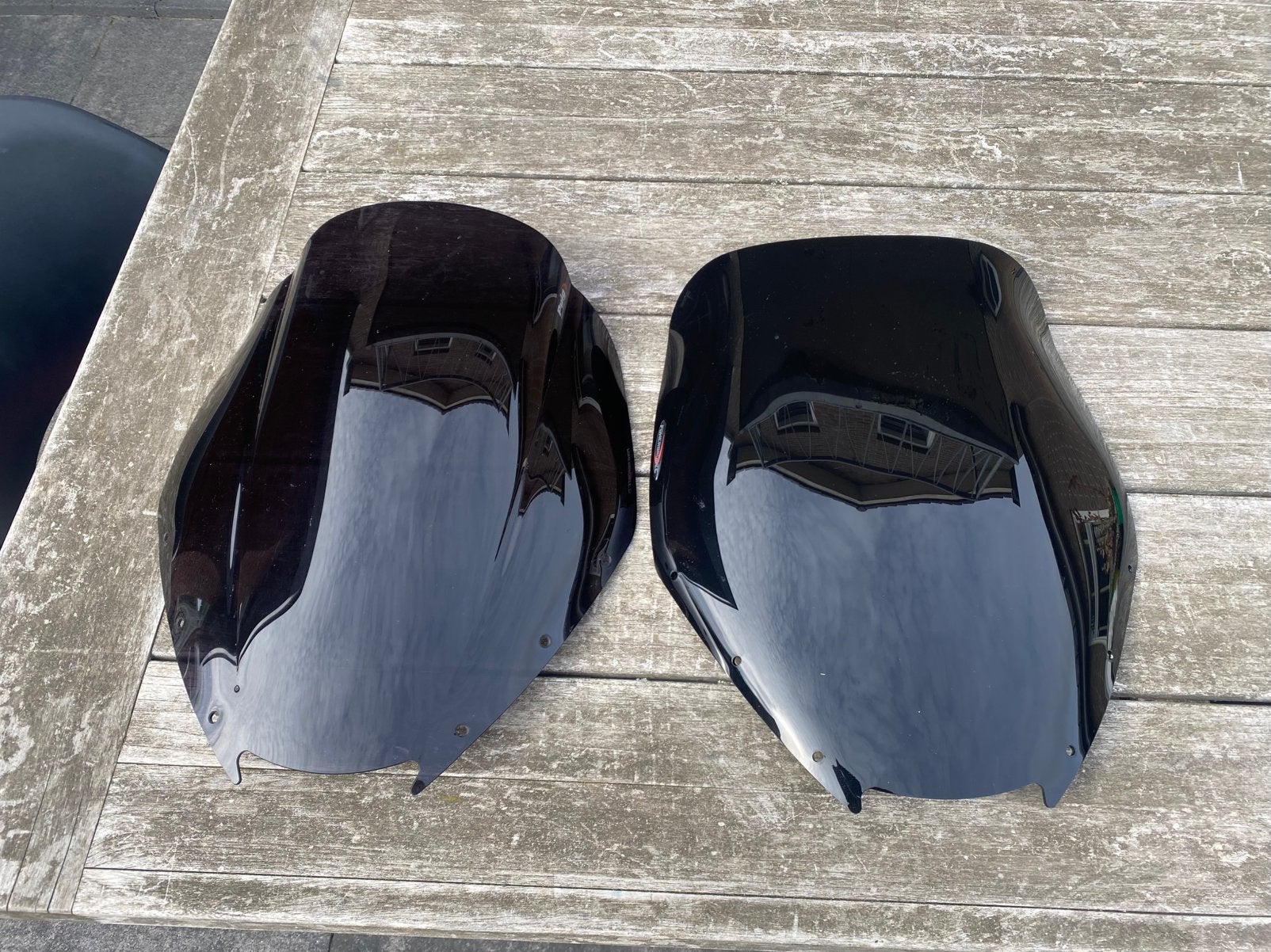 Triumph Tiger 1050 kuipruit windscherm / Puig Powerbronze, Motoren, Ophalen
