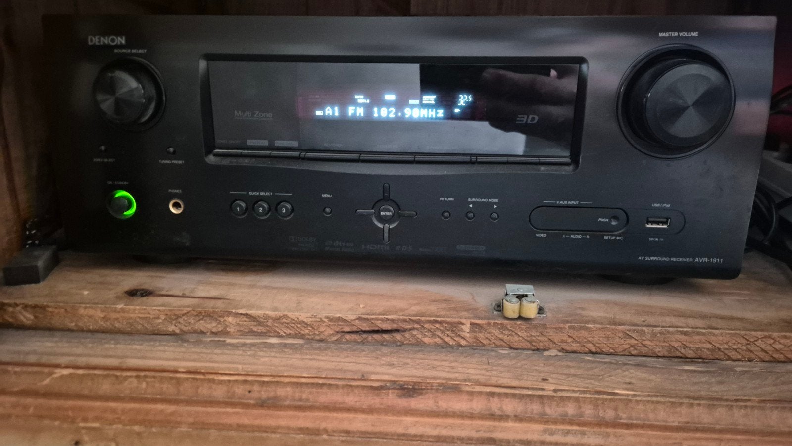 Denon AVR-1911 Receiver inclusief gratis boxen, 7.1-systeem, Gebruikt, Overige spelers, Ophalen