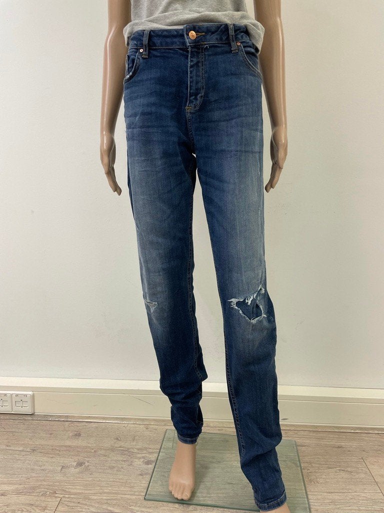 LTB donkerblauwe boyfriend jeans maat 31/36, Blauw, ., Ophalen of Verzenden, Zo goed als nieuw
