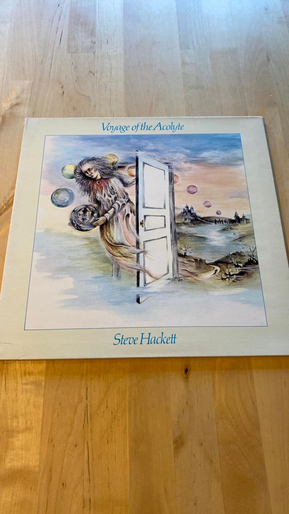 Vinyl lp Steve Hackett - Voyage of the acolyte, Ophalen of Verzenden, Zo goed als nieuw, 12 inch, Poprock