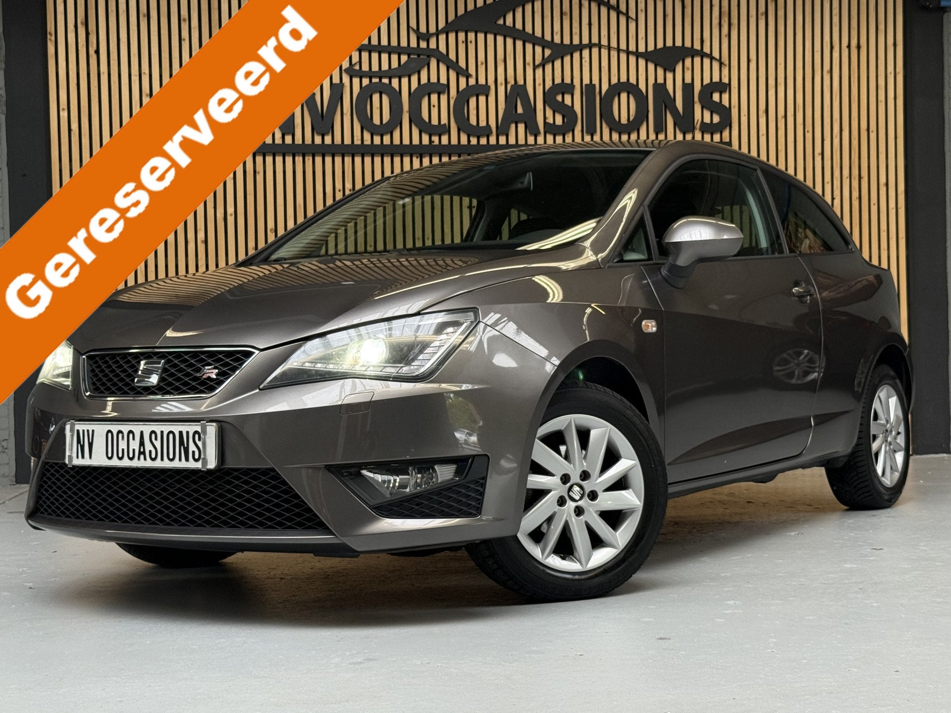 SEAT Ibiza 1.2 TSI FR Dynamic XENON/LED/PDC/NAP/LEDER/SPORTI, Auto's, Voorwielaandrijving, Euro 5, 86 pk, Zwart
