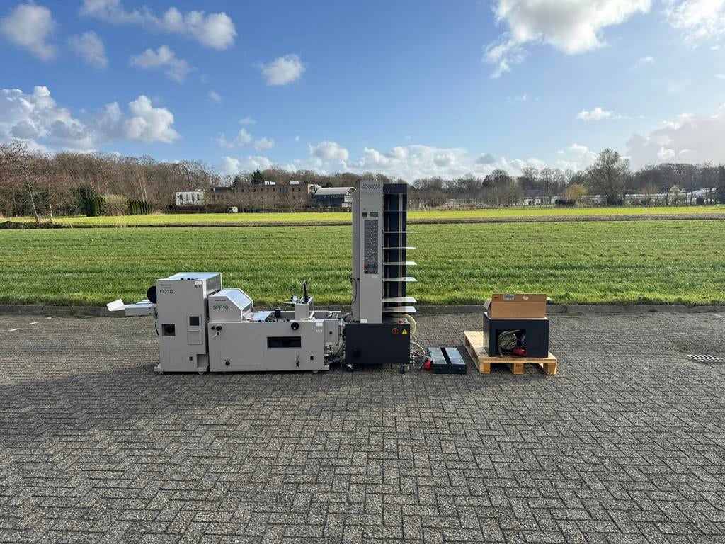 Horizon bookletmaker, vergaarmachine, Ophalen