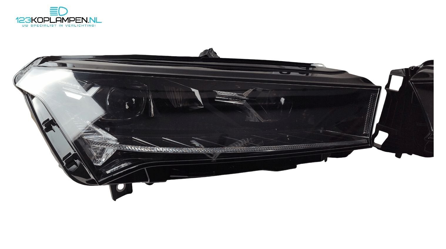 Skoda Enyaq Full LED koplamp koplampen links rechts, Auto-onderdelen, Verlichting, Ophalen, Gebruikt, -, -