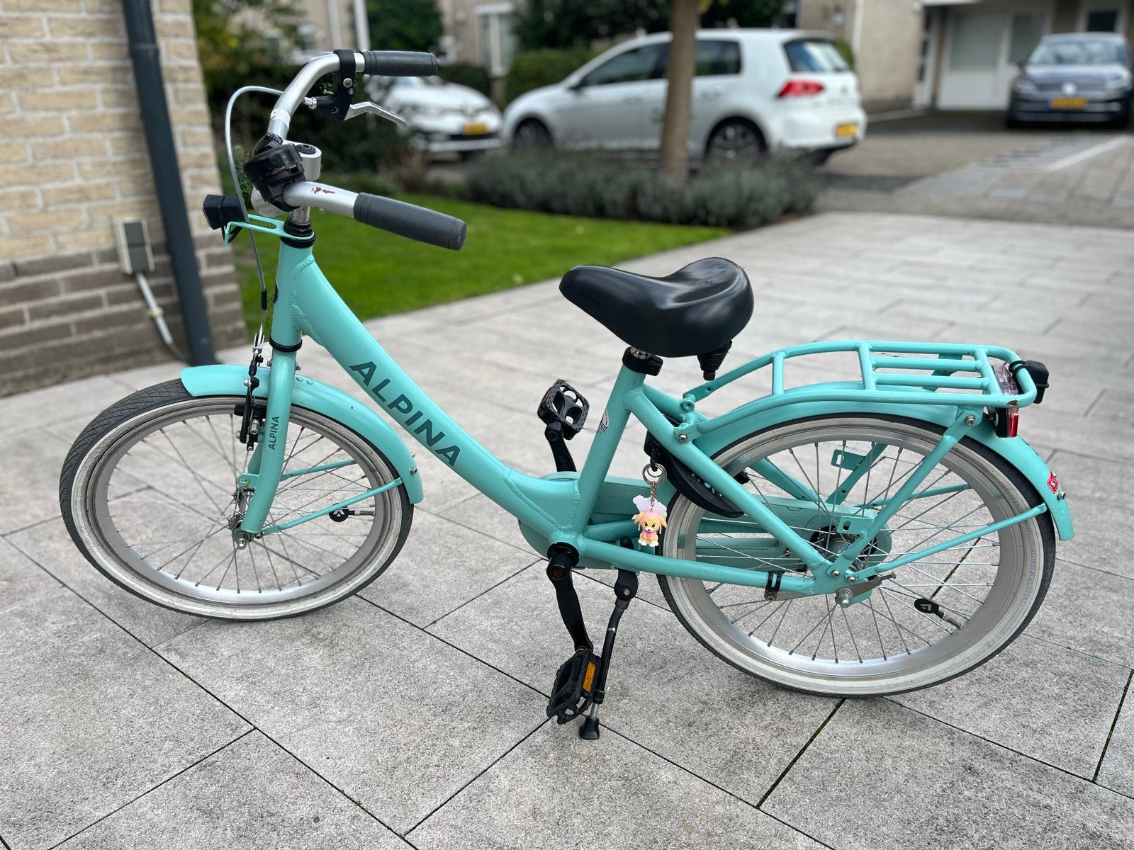 Alpina kinderfiets 20 inch - goed onderhouden, Terugtraprem, Gebruikt, Ophalen of Verzenden, Handrem