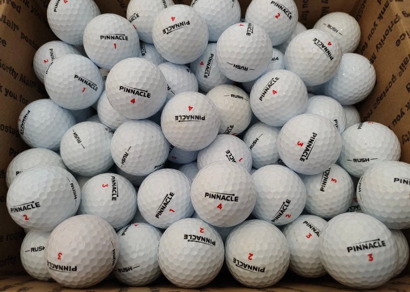 100 nette Pinnacle Rush golfballen goede kwaliteit, Ophalen of Verzenden, Zo goed als nieuw, Bal(len), Overige merken
