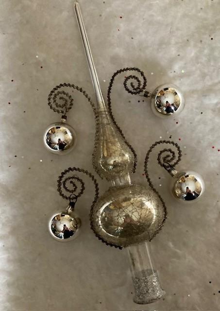 Oude kerstpiek met balletjes, Diversen, Kerst, Ophalen of Verzenden