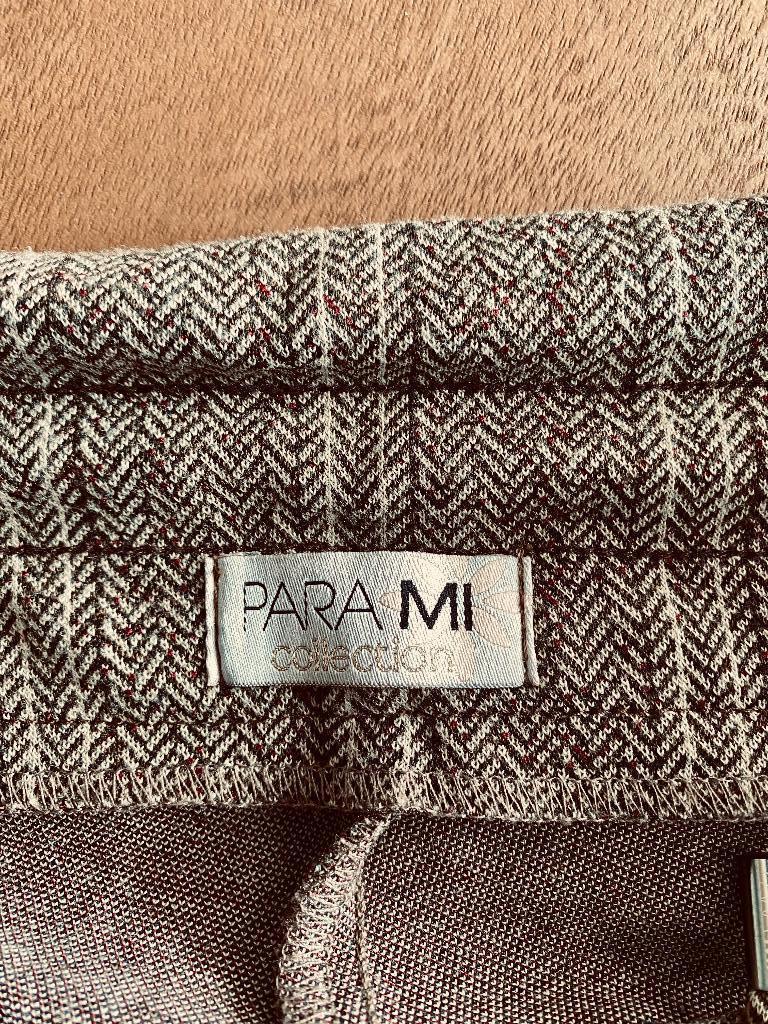 J569 Para Mi maat 38=M broek Slim Chino Beige/Bruin Parami, Maat 38/40 (M), Para Mi, Bruin, Ophalen of Verzenden