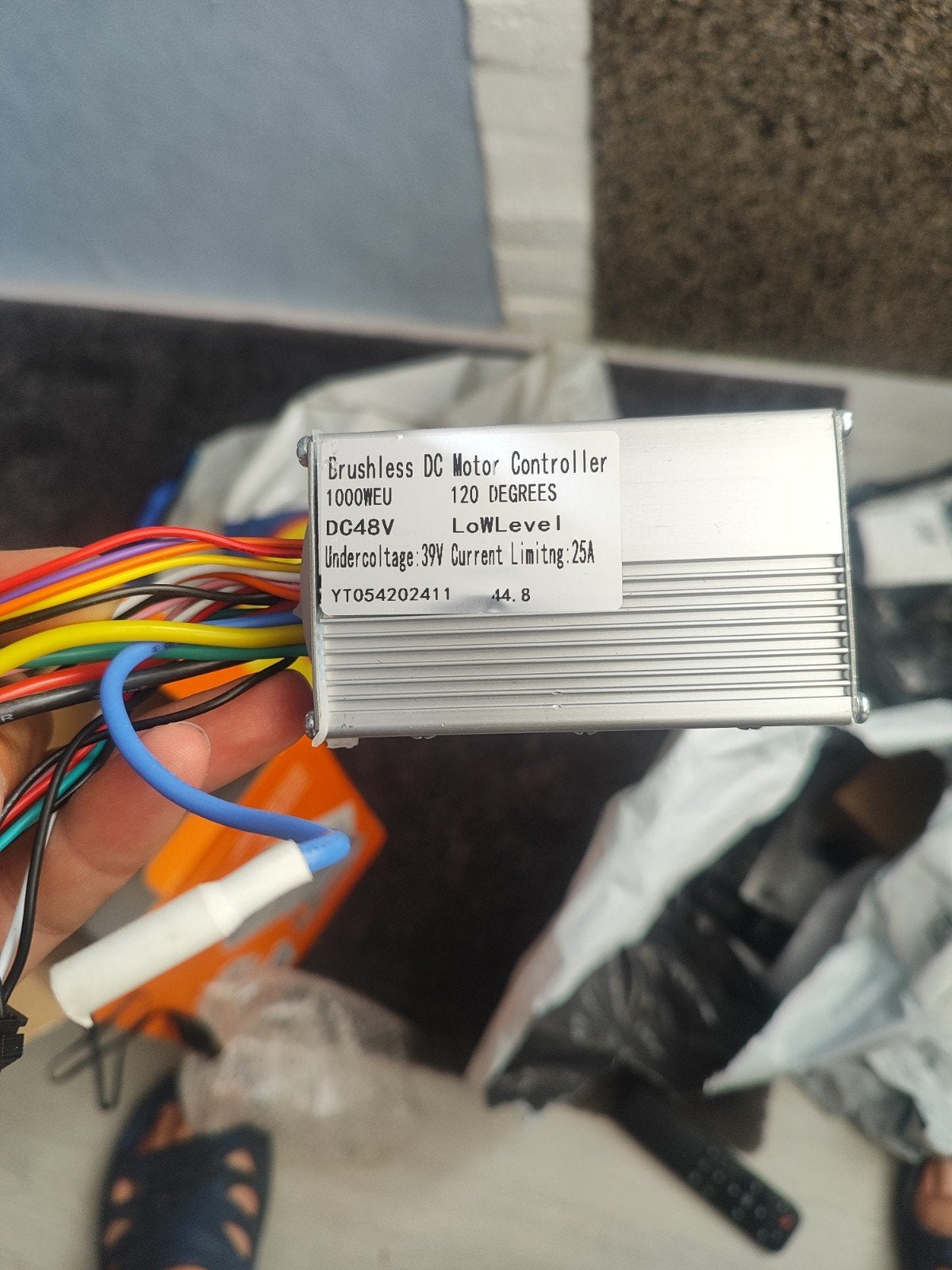 2 Borstelloze DC Motor Controller 48V 1000W E-bike, Ophalen of Verzenden