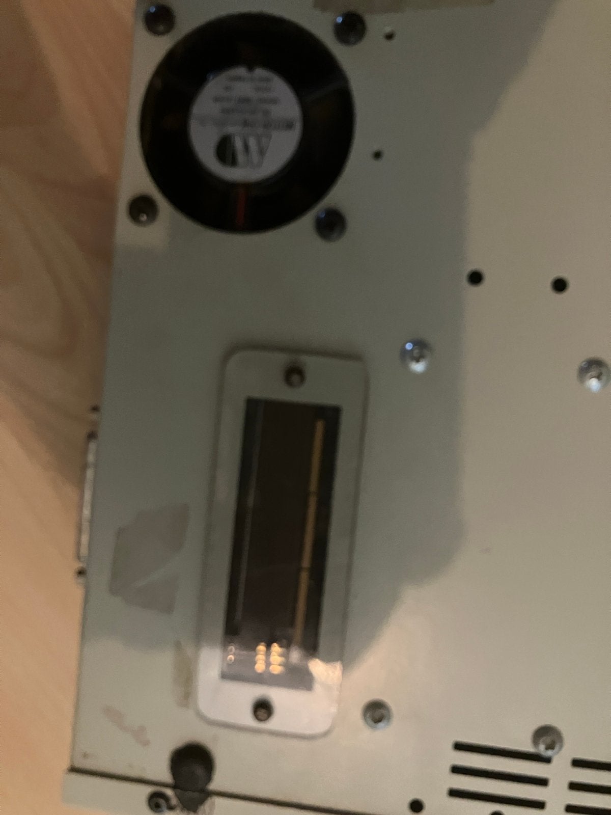 Vintage Apple Macintosh SE met Ehmann externe HDD, Computers en Software, Apple Desktops, Ophalen, Gebruikt, Overige modellen