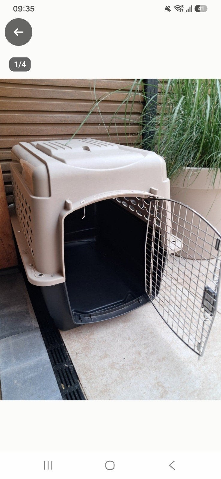 grote reisbench hond of kat, Dieren en Toebehoren, Ophalen