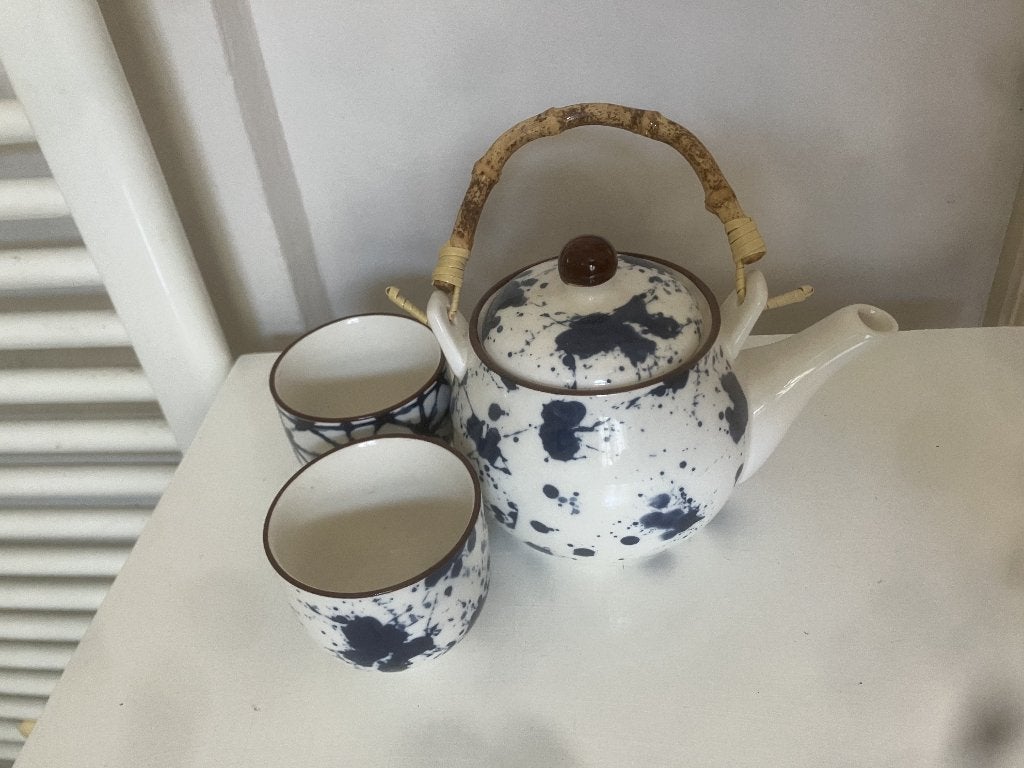 Dit is een Xenos Indigo Blue theepot , Overige typen, Ophalen of Verzenden, Zo goed als nieuw, Overige stijlen
