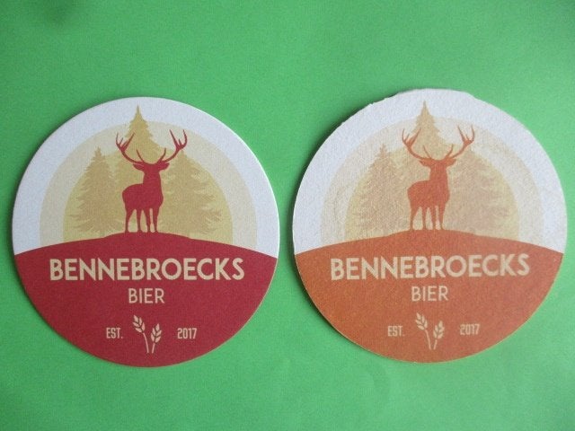 bierviltje Nederland 10-8 Bennebroecks, Ophalen of Verzenden, Nieuw, Viltje(s), Overige merken