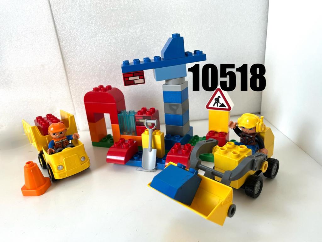 Lego Duplo 10518 - Mijn Eerste Bouwplaats, Kinderen en Baby's, Speelgoed | Duplo en Lego, Ophalen of Verzenden, Gebruikt, Duplo