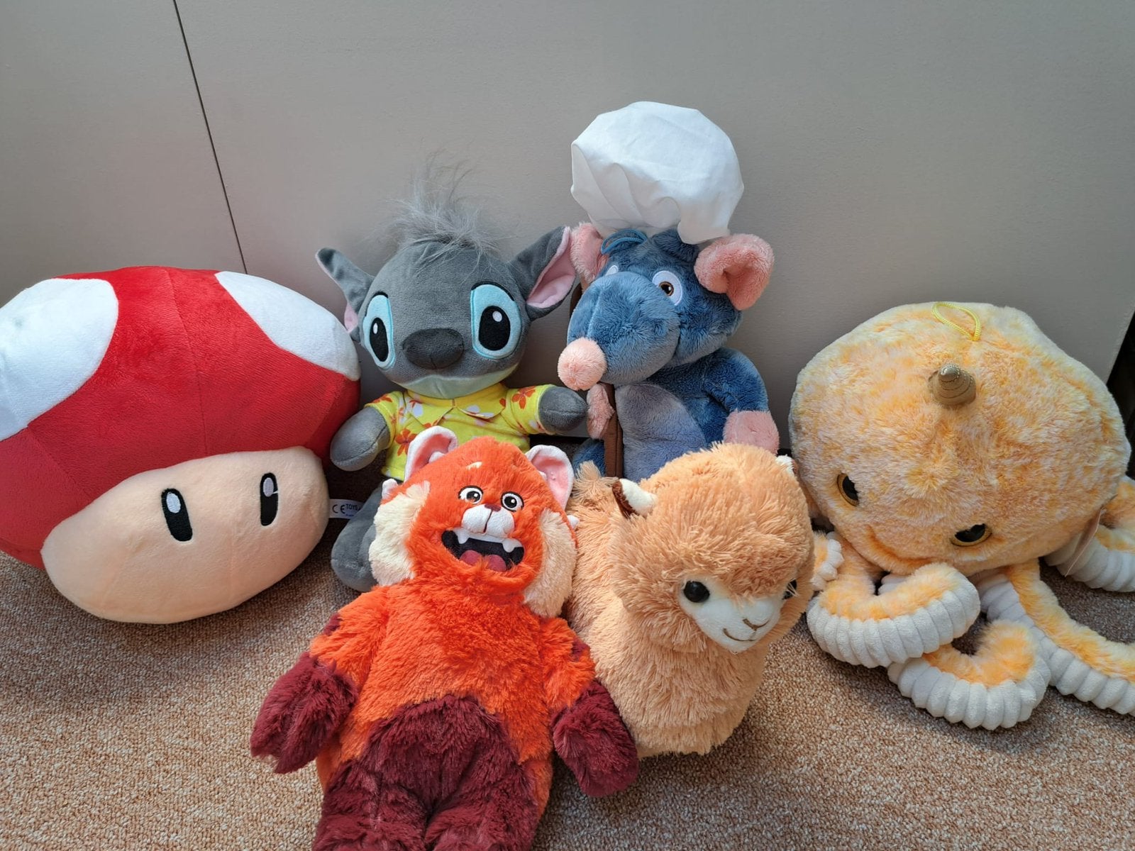 6 nieuwe knuffels, Kinderen en Baby's, Speelgoed | Knuffels en Pluche, Ophalen, Zo goed als nieuw, Overige typen